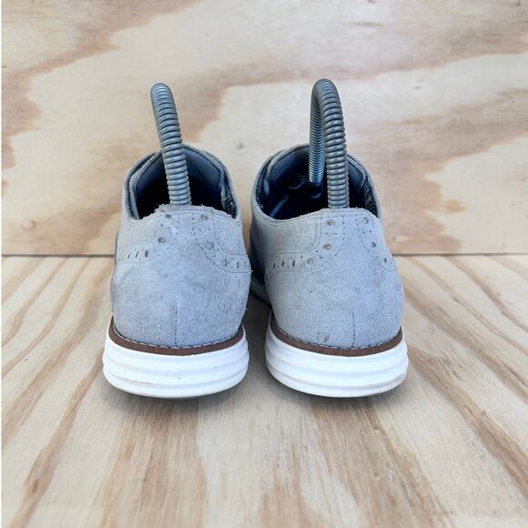 Cole Haan - Original Grand Os Wingtip - Sneakers - Gray - Women's - 6 B - W01578 - Picture 6 of 9